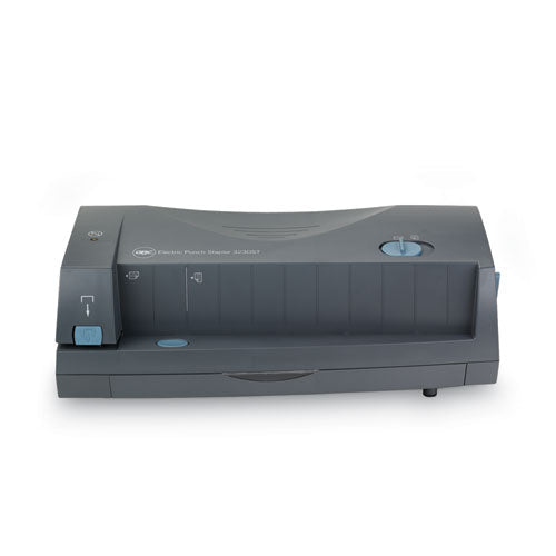 24-sheet 3230st Electric Two- To Three-hole Adjustable Punch/stapler, 9/32