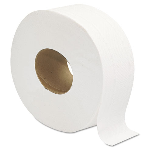 Jumbo Jrt Bath Tissue, Septic Safe, 2-ply, White, 3.25