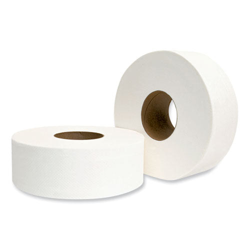 Jumbo Jrt Bath Tissue, Septic Safe, 2-ply, White, 3.25