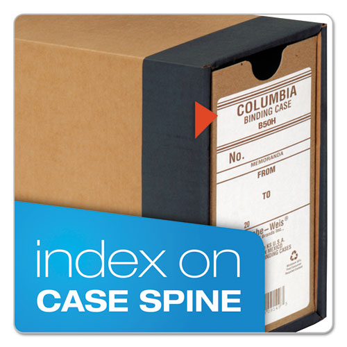 Columbia Recycled Binding Cases, 2 Rings, 3.13