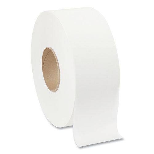 Jumbo Jr. Bathroom Tissue Roll, Septic Safe, 2-ply, White, 3.5