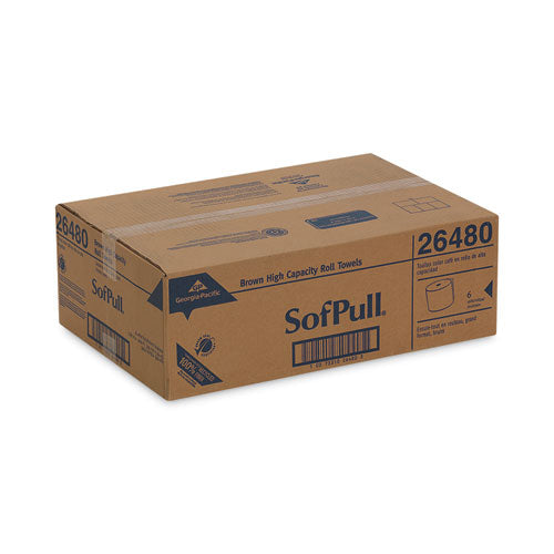 Hardwound Roll Paper Towel, Nonperforated, 1-ply, 7.87
