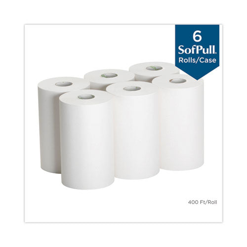 Hardwound Paper Towel Roll, Nonperforated, 1-ply, 9