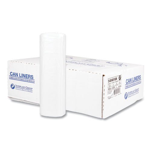 High-density Commercial Can Liners, 45 Gal, 16 Mic, 40
