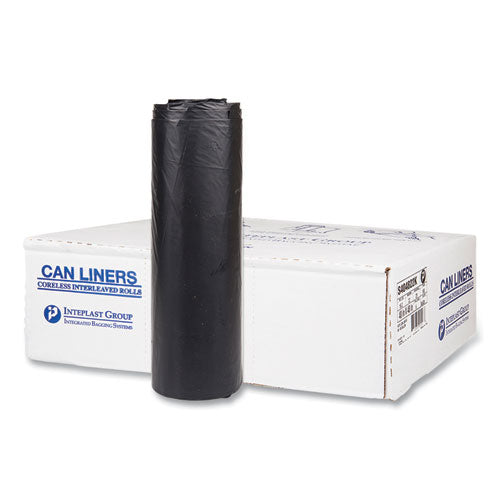 High-density Commercial Can Liners, 45 Gal, 22 Mic, 40