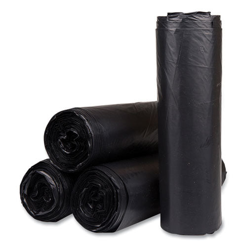 High-density Commercial Can Liners, 45 Gal, 22 Mic, 40