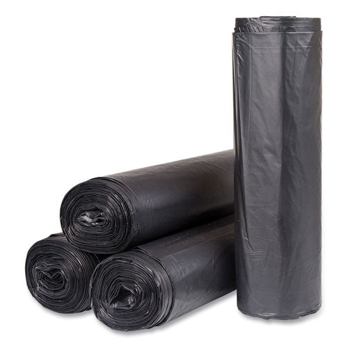 High-density Commercial Can Liners, 56 Gal, 22 Mic, 43