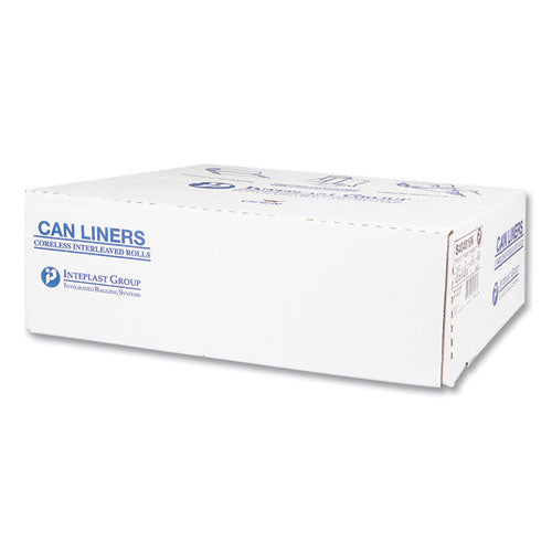 High-density Commercial Can Liners, 56 Gal, 22 Mic, 43