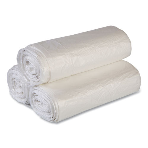 High-density Commercial Can Liner Value Pack, 60 Gal, 14 Mic, 43