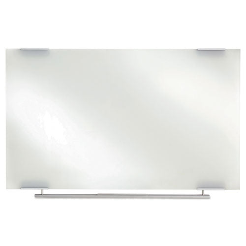 Clarity Glass Dry Erase Board With Aluminum Trim, 72