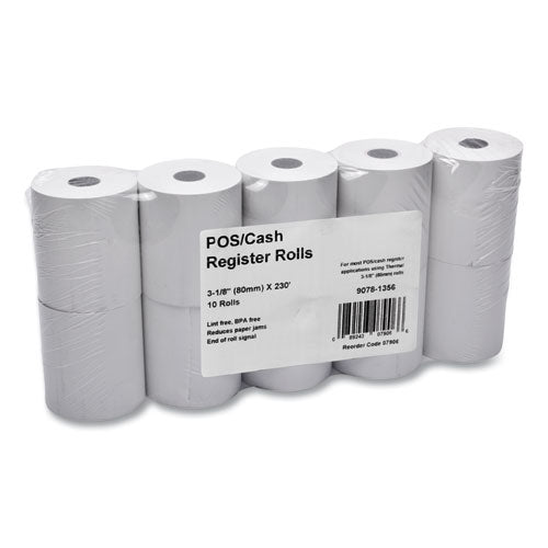 Direct Thermal Printing Thermal Paper Rolls, 3.13