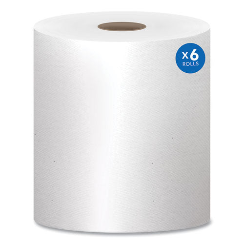 Essential High Capacity Hard Roll Towels For Business, 1-ply, 8
