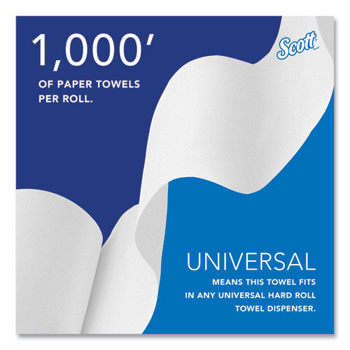 Essential High Capacity Hard Roll Towels For Business, 1-ply, 8