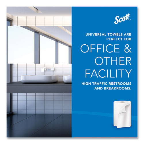 Essential High Capacity Hard Roll Towels For Business, 1-ply, 8