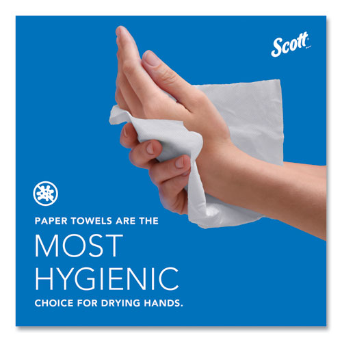 Essential Hard Roll Towels For Business, Absorbency Pockets, 1-ply, 8