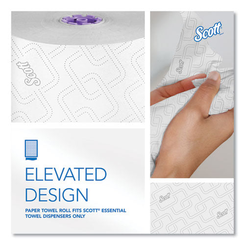 Essential High Capacity Hard Roll Towel, 1-ply, 8