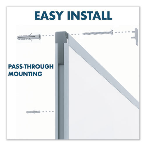 Dry Erase Board With Aluminum Frame, 72
