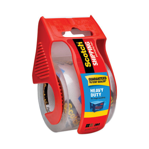3850 Heavy-duty Packaging Tape With Dispenser, 1.5