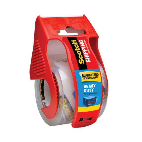 3850 Heavy-duty Packaging Tape With Dispenser, 1.5