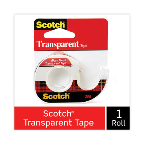 Transparent Tape In Handheld Dispenser, 1