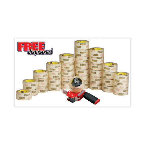 3750 Commercial Grade Packaging Tape With St-181 Pistol-grip Dispenser, 3