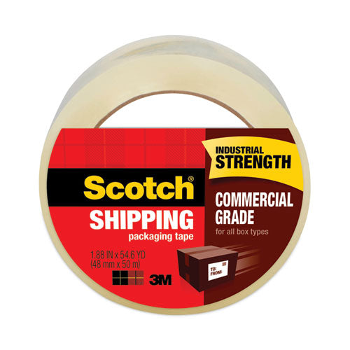 3750 Commercial Grade Packaging Tape With Dispenser, 3