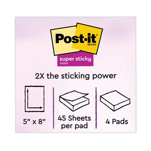 Pads In Energy Boost Collection Colors, Note Ruled, 5