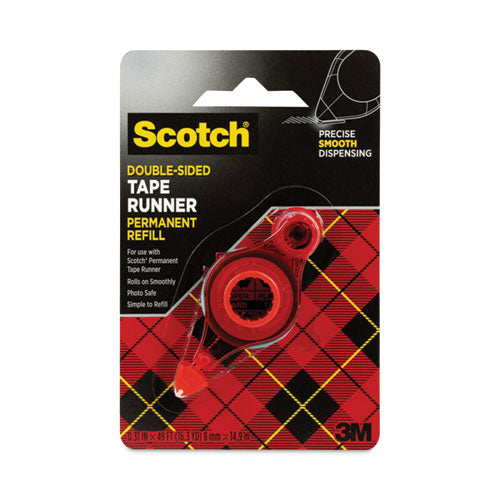 Refill For The Redesigned Scotch 6055 Tape Runner Dispenser, 0.31