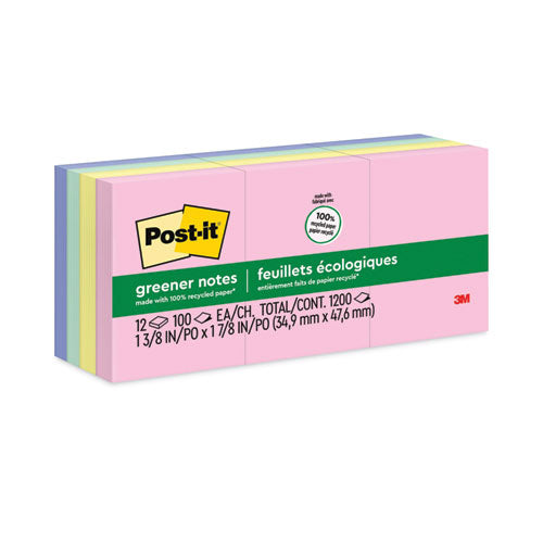 Original Recycled Note Pads, 1.38