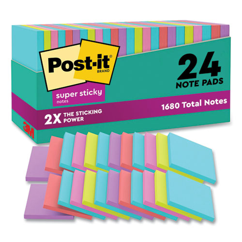 Pads In Supernova Neon Collection Colors, Cabinet Pack, 3