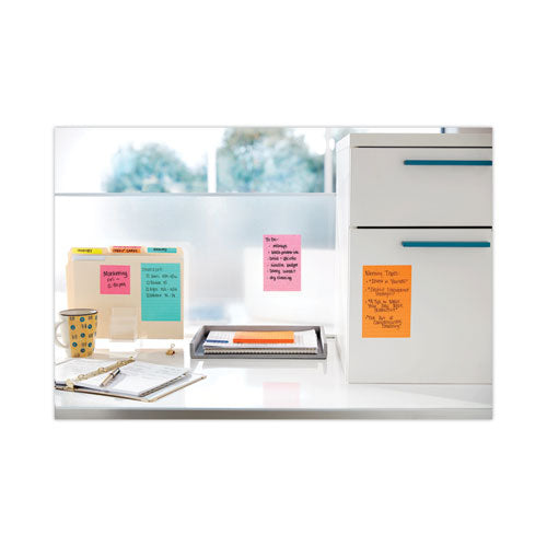 Pads In Supernova Neon Collection Colors, Note Ruled, 4