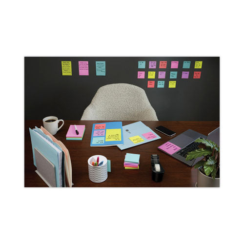 Pads In Supernova Neon Collection Colors, Note Ruled, 4