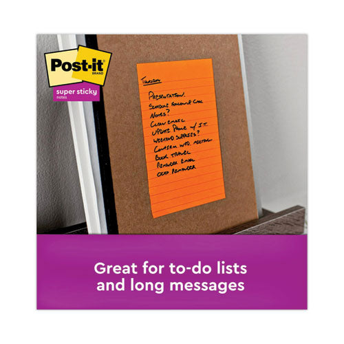 Pads In Energy Boost Collection Colors, Note Ruled, 4