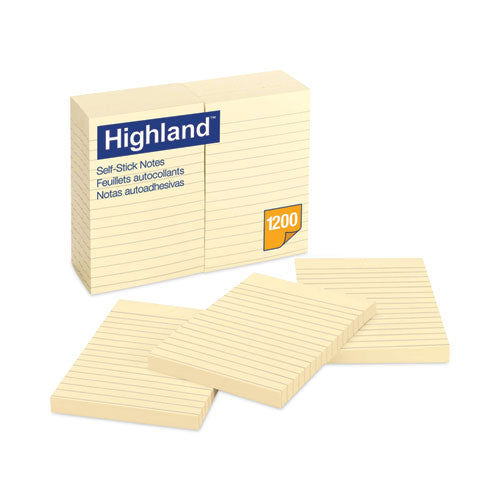 Self-stick Notes, Note Ruled, 4