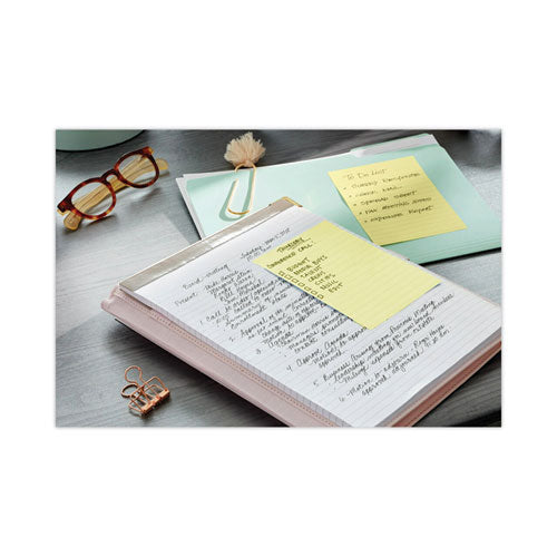 Original Recycled Note Pads, Note Ruled, 4