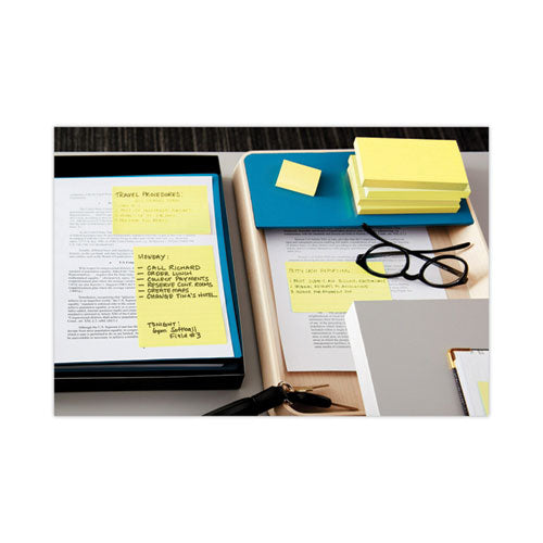 Original Recycled Note Pads, Note Ruled, 4