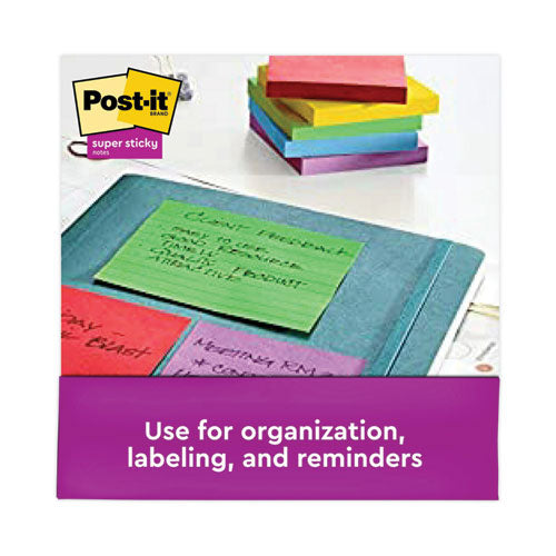 Pads In Playful Primary Collection Colors, Note Ruled, 4