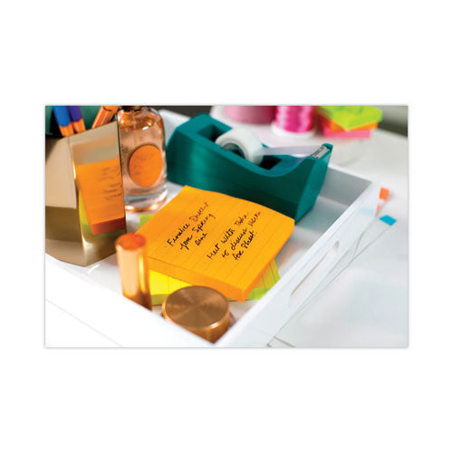 Pads In Energy Boost Collection Colors, Note Ruled, 4