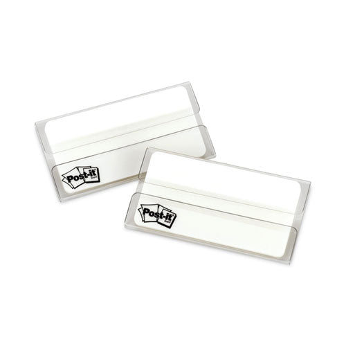 Solid Color Tabs, 1/3-cut, White, 3