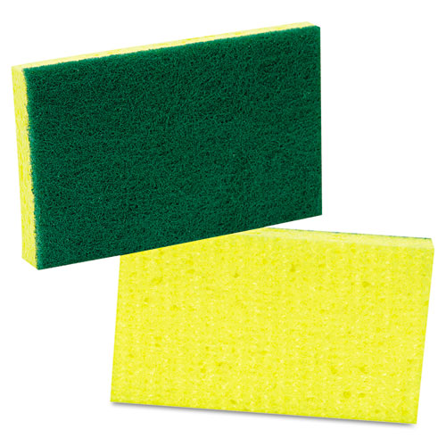 Medium-duty Scrubbing Sponge, 3.6 X 6.1, 0.7
