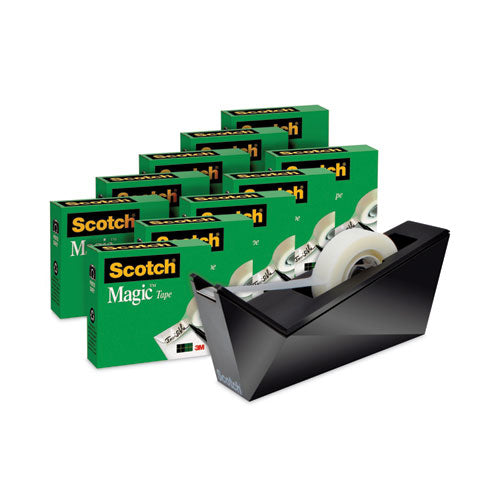Magic Tape Desktop Dispenser Value Pack, 1