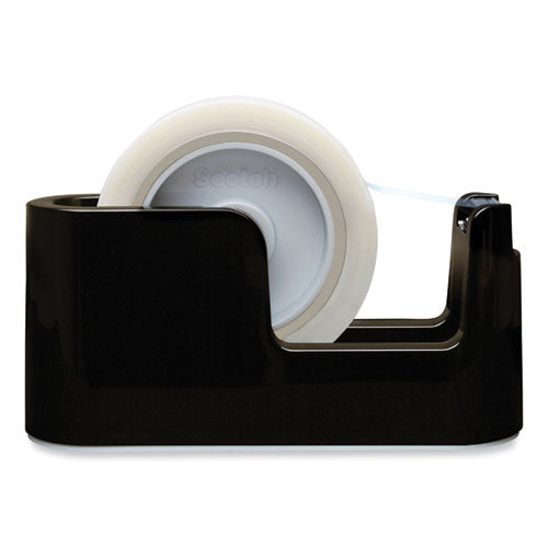 Heavy Duty Weighted Desktop Tape Dispenser With One Roll Of Tape, 3