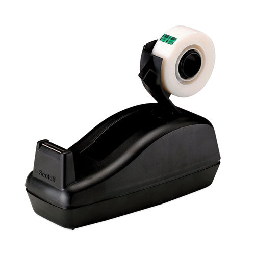 Deluxe Desktop Tape Dispenser, Heavily Weighted, Attached 1