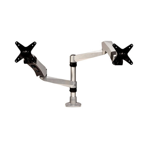 Easy-adjust Desk Dual Arm Mount For 27