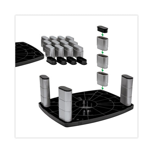 Adjustable Height Monitor Stand, 15
