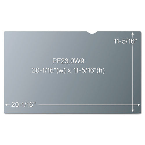 Frameless Blackout Privacy Filter For 23