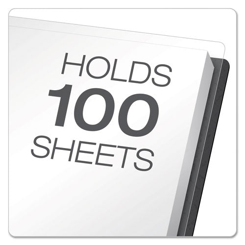 Clear Front Standard Grade Report Cover, Three-prong Fastener, 0.5