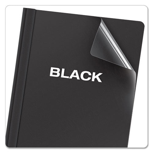 Clear Front Standard Grade Report Cover, Three-prong Fastener, 0.5