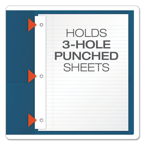 Twin-pocket Folders With 3 Fasteners, 0.5