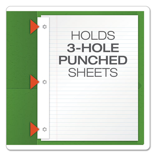 Twin-pocket Folders With 3 Fasteners, 0.5